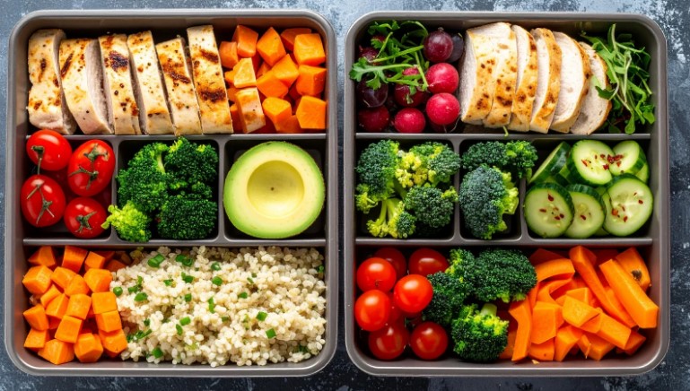 Пример збалансированного рациона питания на 1600 ккал в день